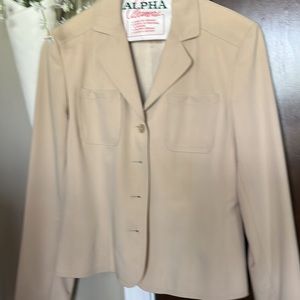 Tailored Suit Jacket Size 4 Petite
